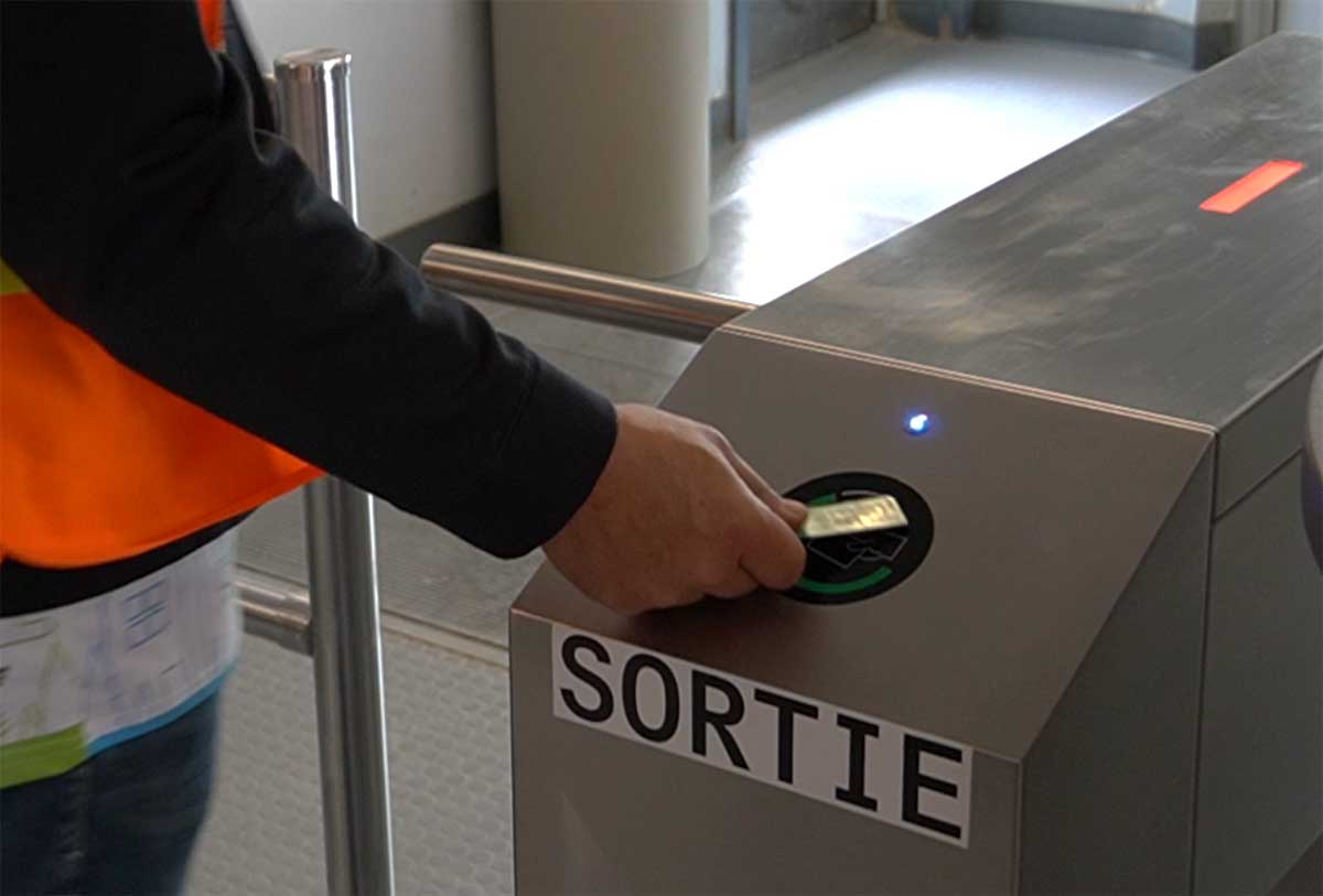 RFID Enabled Turnstiles at Agnico Eagle