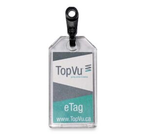 TopVu eTag RFID tracker tagboard