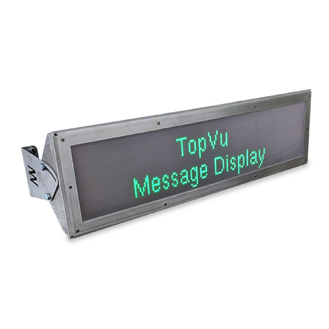 TopVu LED message display